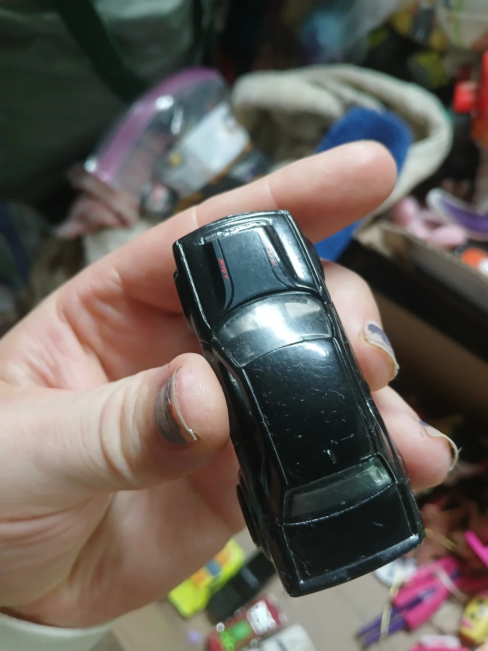1:64 scale die-cast Hot Wheels '18 Dodge Challenger SRT Demon